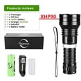 thumbnail image 1 of Professional Diving Flashlight XHP90 Powerful Underwater Lamp IPX8 Waterproof LED Torch High Power Flashlight Scuba Diving Light, 1 of 7