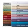 thumbnail image 2 of Micro Flannel® Solid Color Sheet Set, Queen, Plum, 2 of 2