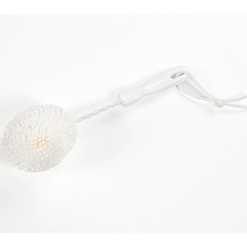 Brushtech Round End Dish Foam Cleaning Brush Ergonomic Handle 10.25 inch