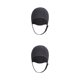 thumbnail image 1 of Gorro de neopreno Wosthever con capucha térmica unisex para interior y exterior Negro tamaño libre 2Conjunto, 1 of 1