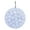 Cool White, variant on Vickerman 6" Starlight Sphere Christmas Ornament with Warm White Wide Angle LED Lights