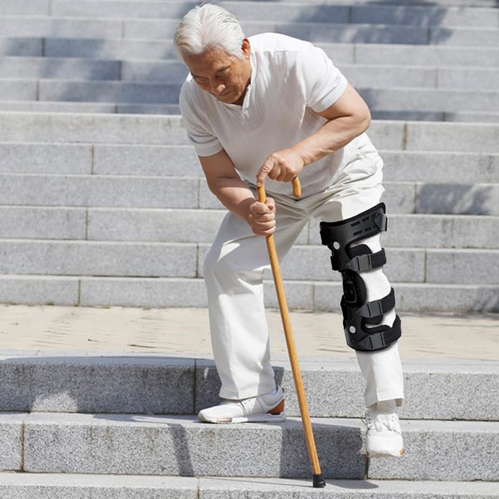 Orthomen Unloader Knee Brace for Osteoarthritis & Preventive Protection Joint Pain (Lateral-Left)