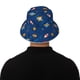 thumbnail image 5 of Fotbe Space Sombrero Tipo Pescador con Estampado – Sombrero de Sol de Algodón de Moda para Playa, Golf, Pesca, 5 of 6