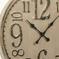 thumbnail image 2 of Zentique 32" Beige and Black Taupe Finish Round Wall Clock, 2 of 2