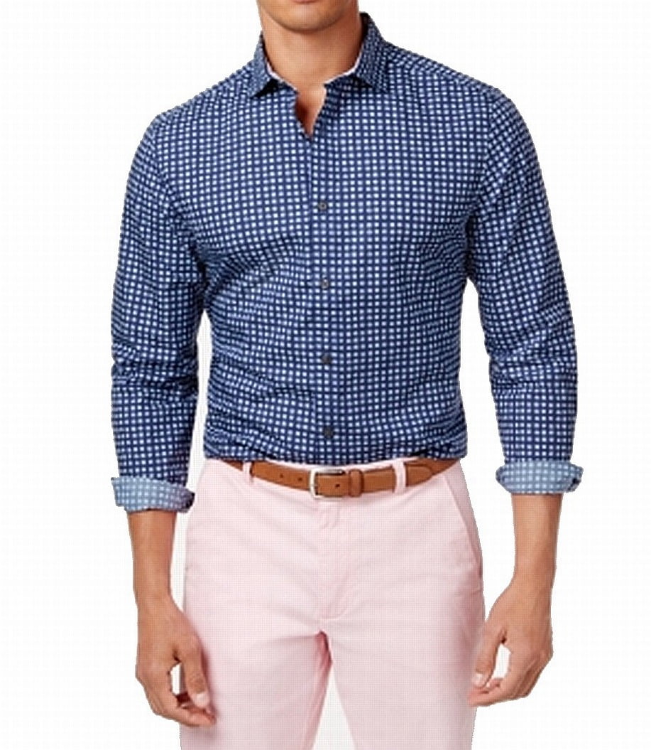 tommy hilfiger slim fit button down