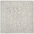 thumbnail image 6 of SAFAVIEH Glamour GLM515A Handmade Silver / Ivory Rug, 6 of 10