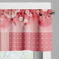thumbnail image 5 of Ambesonne Floral Art Window Valance, Japanese Flowers Romance, 54" X 12", Pale Pink Dried Rose, 5 of 5