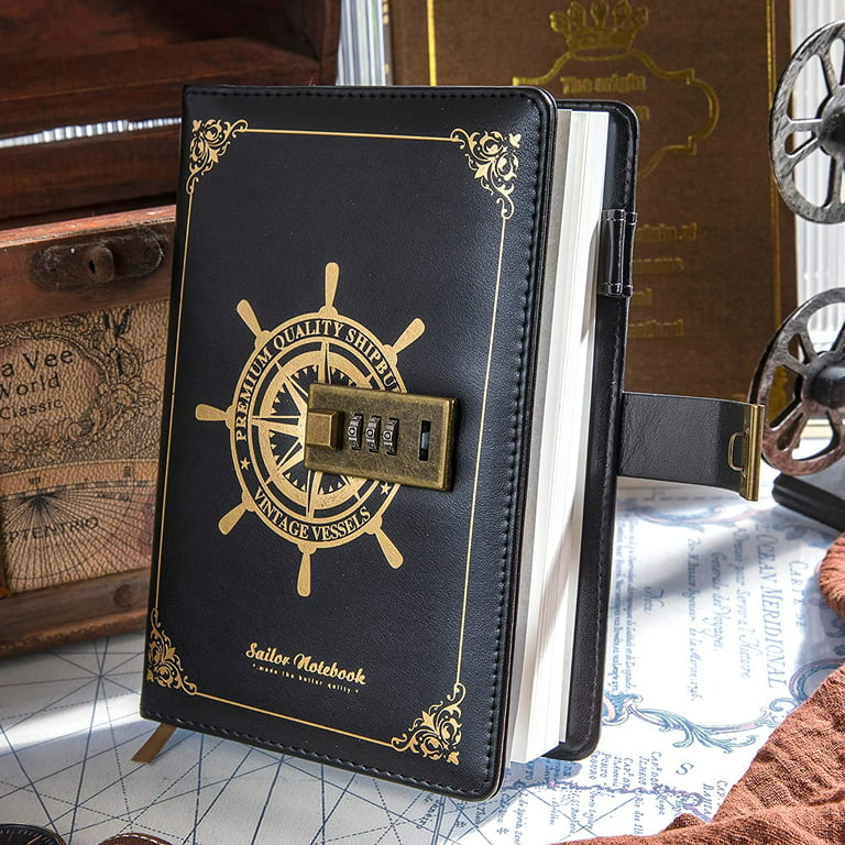 Thick Journal - 1,000 Writing Pages Leather Notebook