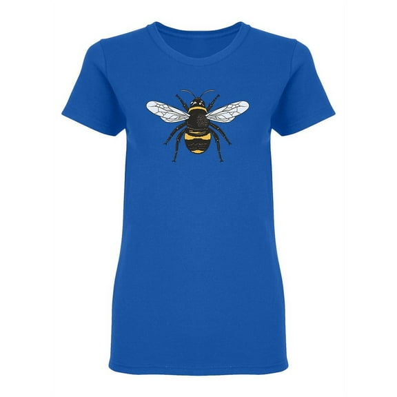 Realistic Yellow Honey Bee Shaped T-Shirt Women -Image by Shutterstock, Female x-Large