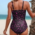 thumbnail image 4 of FAWUUDO Womens Swimsuits Tummy Control Bathing Suit Slimming One Piece Shapewear Swimwear with Ruched Waist, 4 of 6