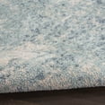 thumbnail image 4 of Nourison Astra Machine Washable Abstract Blue Ivory 5'3" x 7' Area Rug (5x7), 4 of 9