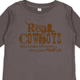 thumbnail image 4 of Inktastic Real Cowboys Boys or Girls Long Sleeve Toddler T-Shirt, 4 of 5