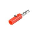 thumbnail image 3 of Uxcell 4mm Banana Speaker Wire Cable Screw Plugs Connectors Red 10 pack, 3 of 5