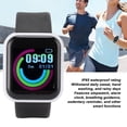 thumbnail image 6 of Rupoun 1.44 inches / 3.65 cm Screen Sports Smartwatch in White Black. Health Care Fitness Tracker with Sleep Monitoring, Step Counting, IP65 Waterproof, Call Message Reminders for Men Women, 6 of 9