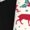 2 Black-2, variant on Honeii Vintage Christmas Reindeer Print Adult Socks,Crew Socks,Casual Calf Socks,Daily Wear Socks for Men & Women, Perfect for Sports, Casual and Everyday Use
