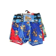Dog Man Boys Boxer Briefs Underwear, 4-Pack, Sizes XS-XL