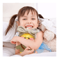 thumbnail image 3 of Patito De Peluche Lalafanfan Con Complementos De Vestir Gris, 3 of 5