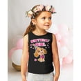 thumbnail image 3 of Gifts for Girls Skye Birthday Girl Tank Top 2nd 3rd 4th 5th Paw Patrol Shirt Summer Toddler Unisex Sleeveless Shirt 5T Black, 3 of 5