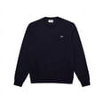 thumbnail image 6 of Lacoste Men's Sport Cotton Blend Fleece SH1505 423 Sweatshirt Navy Blue UK 4, 6 of 7