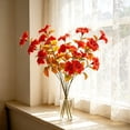 thumbnail image 5 of Dongrere Fall Artificial Flower Bush, Faux Autumn Floral Stems for Thanksgiving Farmhouse Indoor Home Decor, 19.7 Inch, B, 5 of 6