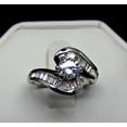 thumbnail image 2 of Aubry Engagement Ring Womens Cubic Zirconia Bauguette Ginger Lyne Collection, 2 of 5