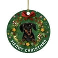 thumbnail image 2 of Xihbxyly Mi Cuenta Adorno Navideño Divertido con Diseño de Perro Navideño, Colgante para Árbol de Navidad, 2 of 2