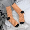 thumbnail image 5 of Pofeuu Sleepy Foxes Print Crew Socks, Adult Running Hiking Socks for Youth and Adult, 5 of 6