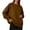 Coffee&25^0710Q, variant on Garbnen Women's Crew Neck Sweatshirts Fleece Long Sleeve Shirt for Women Casual Fall Winter Warm Oversized Fashion Pullover for Women White XXL