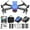 Multicolor a6706 christmas decorations under 5$, variant on Cagogo under $5 4K FPV Foldable Drone, 4K Dual Camera FPV Drone with WiFi, Remote Control Quadcopter with Altitude Hold, Foldable RC Aircraft with Headless Mode, 2 Batteries Included