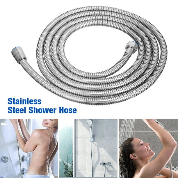 Shower Hose 10ft Handheld Stainless Steel Showerhand Tube Flexible for