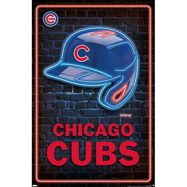 MLB Chicago Cubs - Casque Néon 23