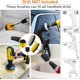 thumbnail image 3 of 16Pcs Car Cleaning Brush Set, Auto Detailing Brush,Electric Drill Cleaning Brush, Car Rim Brush Wheel Cleaning, 3 of 4