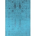 thumbnail image 1 of Ahgly Company Indoor Rectangle Oriental Light Blue Industrial Area Rugs, 8' x 12', 1 of 4