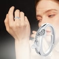 thumbnail image 1 of TopLLC Rings Exquisite Out Commemorate Ring Women Engagement Wedding Jewelry Gift ring ring, 1 of 8
