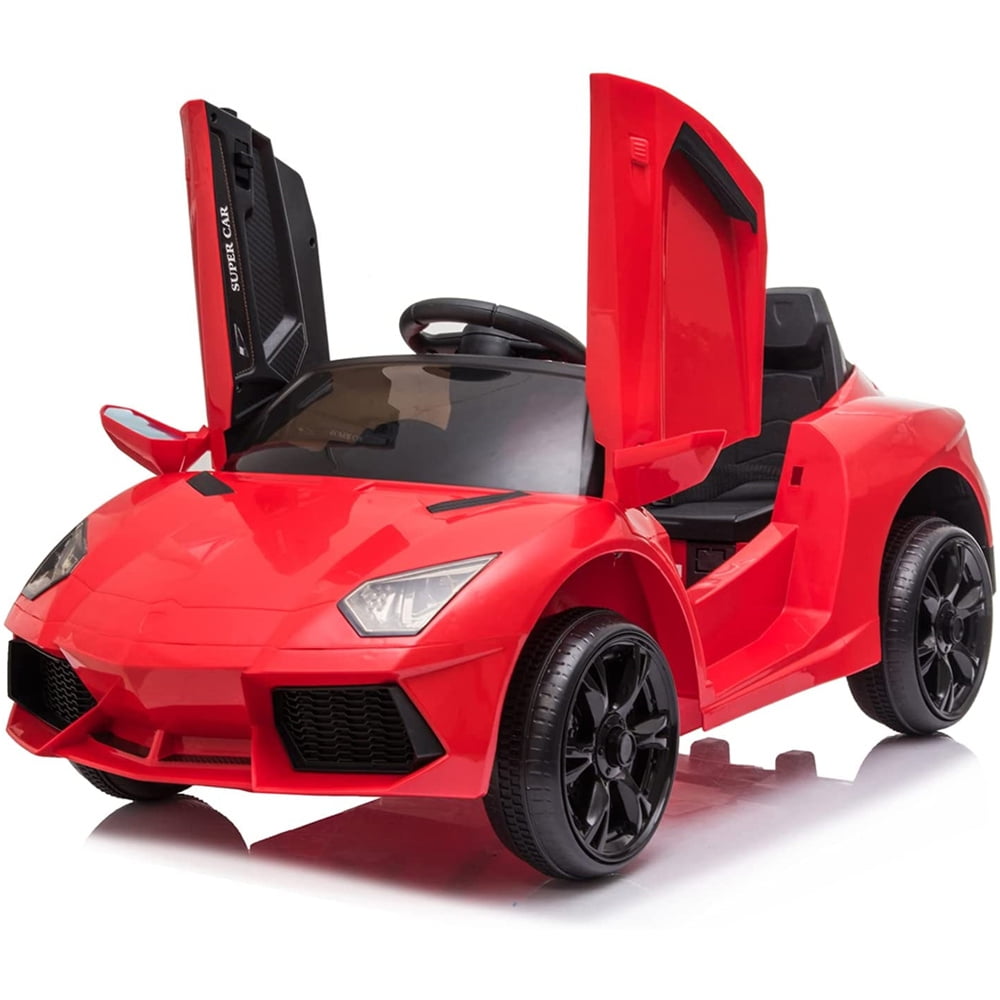 Remote Control Ride on Car, 12V Electric Kids Ride on Cars for Boys Girls, Power Battery Powered