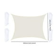 thumbnail image 3 of Toldo de vela de sombra shamjiam Beige 200 cm x 300 cm, 3 of 8