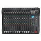 thumbnail image 1 of Depusheng DT12 Mezclador de audio de estudio Interfaz de controlador de sonido DJ de 12 canales con unidad USB para entrada de grabación de computadora, conector de micrófono XLR, alimentación de 48 V, 1 of 5