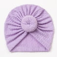 thumbnail image 2 of Turban Élastique Noué Élégant pour Garçons et Filles Tout-Petits Design Doux et Extensible, 2 of 3