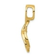thumbnail image 2 of Real 14kt Yellow Gold Fancy Diamond Slide Peg Mtg; for Adults and Teens; for Women and Men, 2 of 5