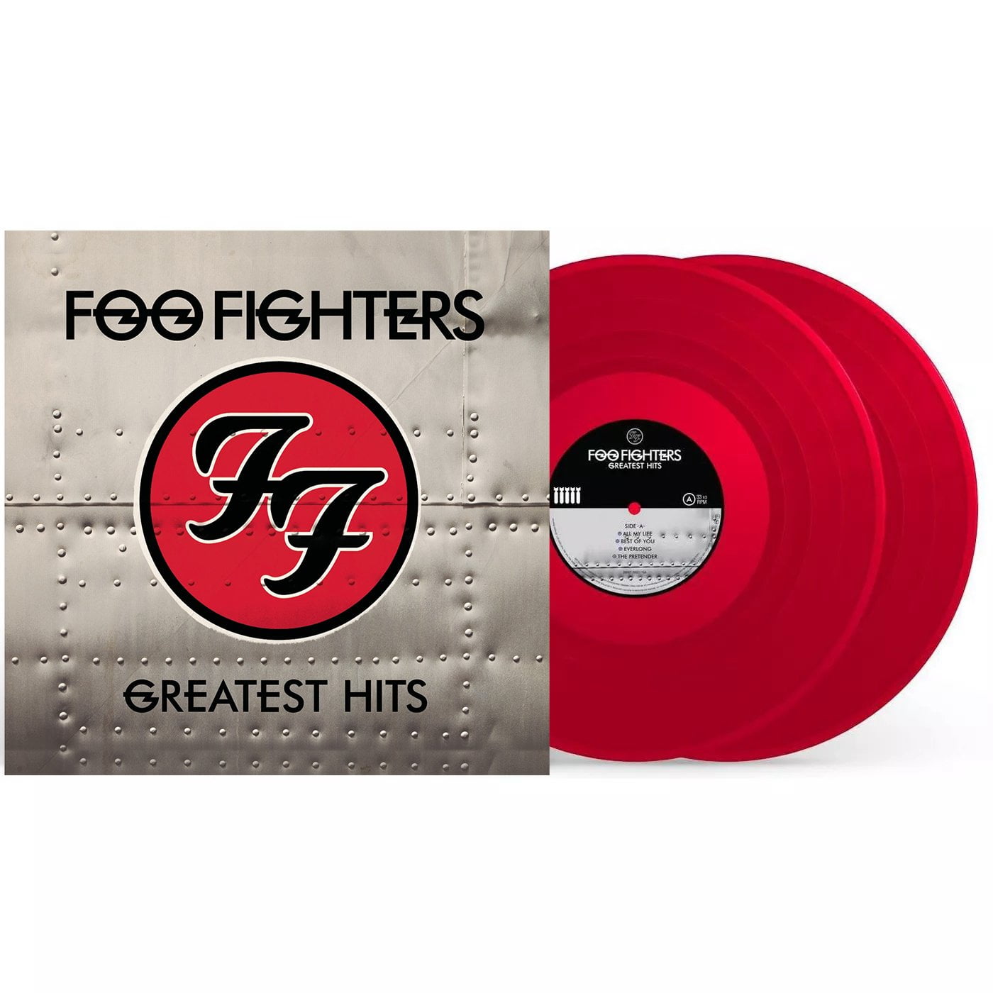 Foo Fighters Greatest Hits Exclusive Red Color 2x LP Vinyl Record