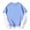 Light Blue, variant on Ruyang Boys Girls Patchwork Sweatshirts 2 in 1 Street Pullover Sweatshirt Long Sleeve Color-Block Crewneck Trendy Hoodies