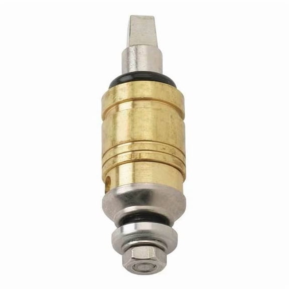 Chicago Faucet Cartridge, Compression, Left Hand, Brass 1-100-245JKABNF