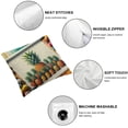 thumbnail image 6 of nygtbtfer Colorful Pineapple Throw Pillow Covers Leaves Summer Tropical Cushion Cover Pillow Case for Sofa Couch Bedroom Living Room  White, 6 of 7
