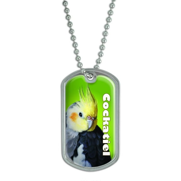 Cockatiel - Bird Pet Dog Tag