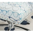thumbnail image 3 of Linon Draper Office Chair, Glasses Print, 3 of 14