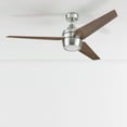 thumbnail image 2 of Honeywell Eamon 52" Modern Brushed Nickel Remote Control Ceiling Fan with Integrated LED Light, 3 Blade, 2 of 16