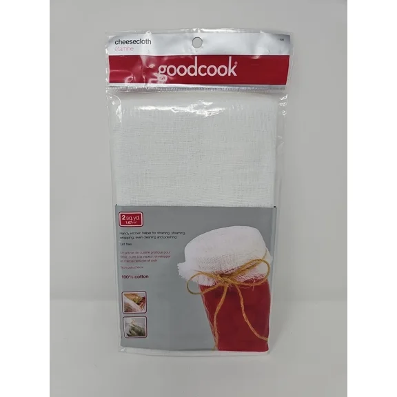2- Cotton Cheese Cloth 2 Square Yards -100% Pure Cotton Good Cook -Free Shipping