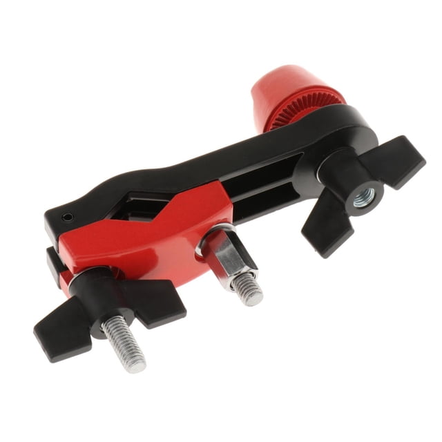 Abrazadera de montaje para juego de batería, soporte para brazo de platillo de tambor, accesorio de metrónomo, abrazaderas MEGA de perno de anilla en CUTICAT Abrazadera para bastidor de tambor