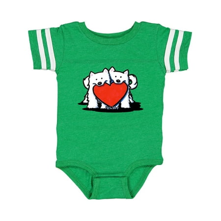 

Inktastic Sams With Heart (for darks) Gift Baby Boy or Baby Girl Bodysuit