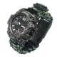 thumbnail image 1 of Reloj de supervivencia multifuncional NikouMX con brújula silbato pulsera de Paracord camuflaje Deportes, 1 of 7